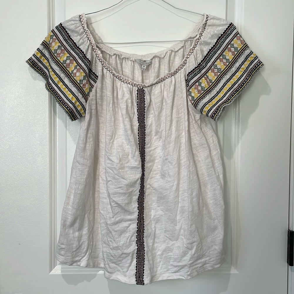 Lucky Brand Embroidered Shirt